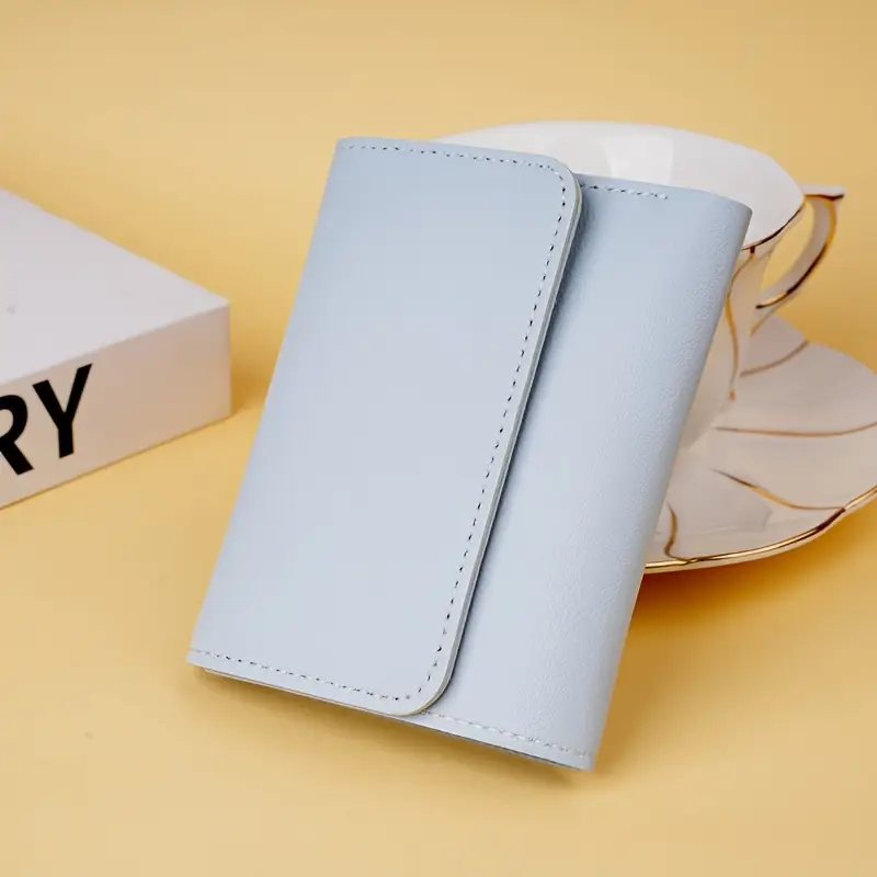 compact-faux-leather-wallet-for-boys-&-girls-slim-lightweight-card-holder-with-coin-pocket-high-quality-design-black-perfect-for-everyday-use-or-travel-backtoschool-accessory-stylish-cardholder-foldable-design